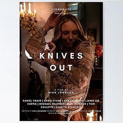 Toni Collette Knives Out Poster