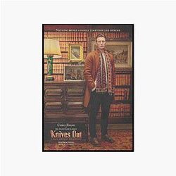 Knives Out Chris Evans Print