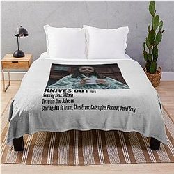 Knives Out Throw Blanket