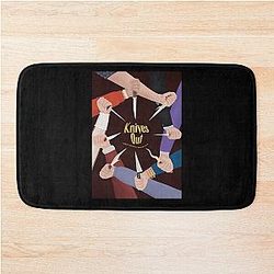 Knives Out Poster Bath Mat