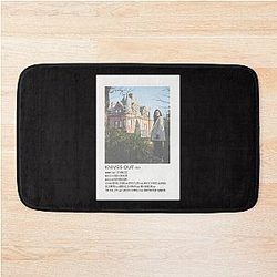 Knives Out Minimalist Film Poster Whodunit Mystery Movie Aesthetic Bath Mat