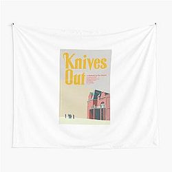 Knives Out Book cover style movie Tapestry