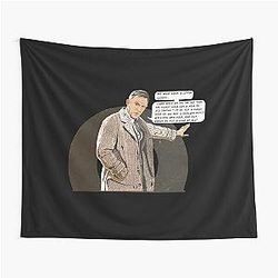 Knives Out - Doughnut Quote Tapestry