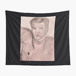 Hugh Ransom Drysdale Knives Out Tapestry