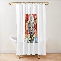 Little Knives Out Shower Curtain