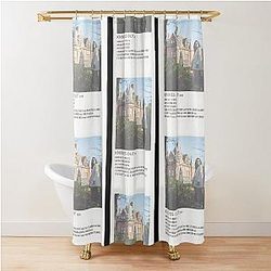 Knives Out Minimalist Film Poster Whodunit Mystery Movie Aesthetic Shower Curtain