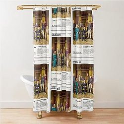 Knives Out Whodunit Film Poster Curtain