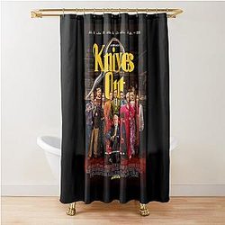 Knives Out Shower Curtain