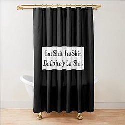 Knives Out - Eat S*** Shower Curtain