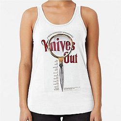Knives Out Racerback Tank Top