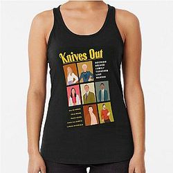 Knives Out Racerback Tank Top