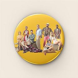 Knives Out LA 0501 - Rian Johnson directed detective story Knives Out Pins