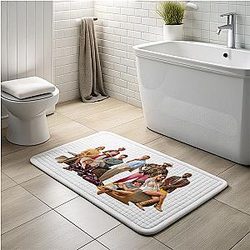 Knives Out LA 0501 - Rian Johnson directed detective story Knives Out Bath Mats