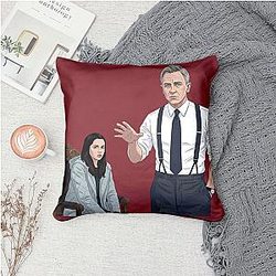 Knives Out LA 0501 - Benoit Blanc iconic lead character Knives Out Pillows Cover