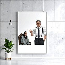 Knives Out LA 0501 - Benoit Blanc iconic lead character Knives Out Posters