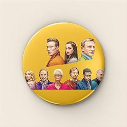 Knives Out LA 0501 - Sharp social commentary and humor Knives Out Pins
