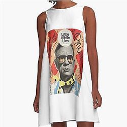 Little White Knives Out Dress