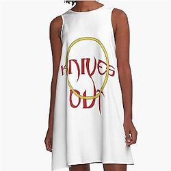 Knives Out Perfect Gift A-Line Dress