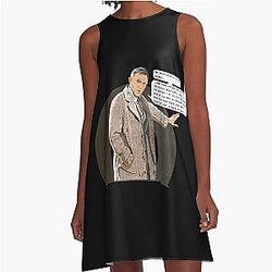 Knives Out - Doughnut A-Line Dress