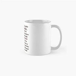 A Donut Within A Donut Out Classic Mug