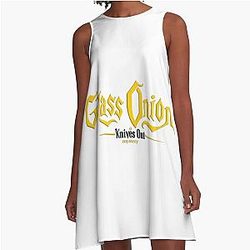 Glass Onion: A Knives Out Mystery A line Dress