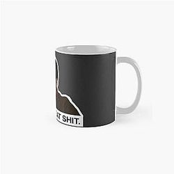 Knives Out - Definitely Eat Shit Quote Classic Mug