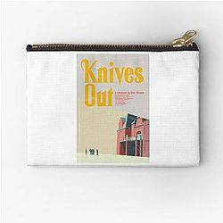 Knives Out book cover style movie Zipper Pouch