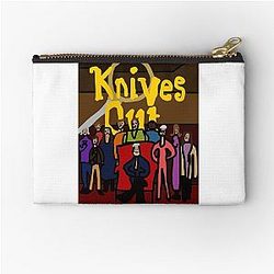 Knives Out Movie Poster Zipper Pouch