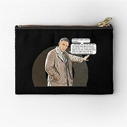Knives Out - Doughnut Quote Zipper Pouch