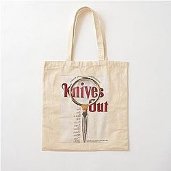 Knives Out Cotton Tote Bag