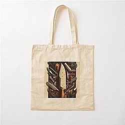 Knives Out Cotton Tote Bag