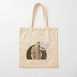 Knives Out Donut Quote Cotton Tote Bag