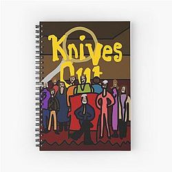 Knives Out Movie Poster Notebook