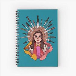 Knives Out Perfect Gift Spiral Notebook