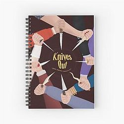 Knives Out Poster Notebook