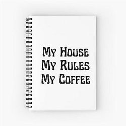 Knives out My House Spiral Notebook