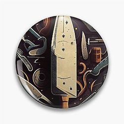 Knives Out Poster Pin