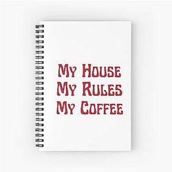 Knives out My House Spiral Notebook