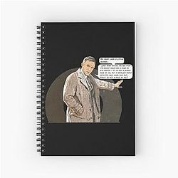 Knives Out - Doughnut Quote Spiral Notebook