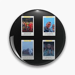 Knives Out Sticker Set T-Shirt Pin