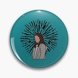 Marta Knives Out Perfect Gift Pin
