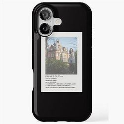 Knives Out Minimalist Film Poster Whodunit Mystery Movie iPhone Tough Case