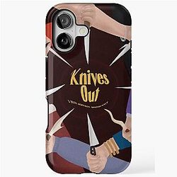 Knives Out Poster iPhone Case