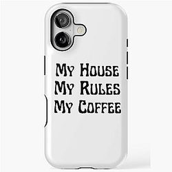 Knives Out. My House. My Rules. Coffee iPhone Tough Case