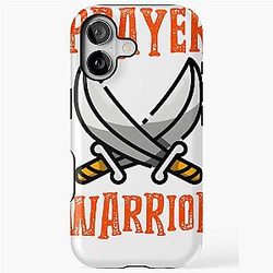 Prayer Warrior, Knives Out iPhone Tough Case