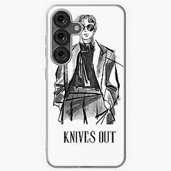 Knives Out Design T-shirt Bedsheet Pillow Girls Wear Samsung Galaxy Soft Case