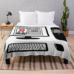KNJ's You Need To Restart Your Computer Throw Blanket RB1509