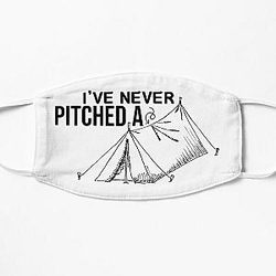 KNJ: I've Never Pitched A Tent Flat Mask RB1509