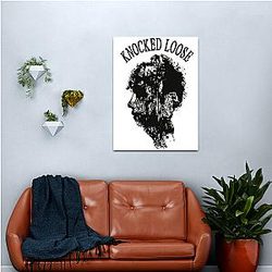 Knocked Loose Canvas Print Premium Merch Store