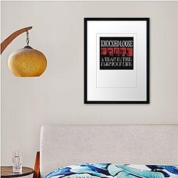 Best Selling Knocked Loose Framed print Premium Merch Store